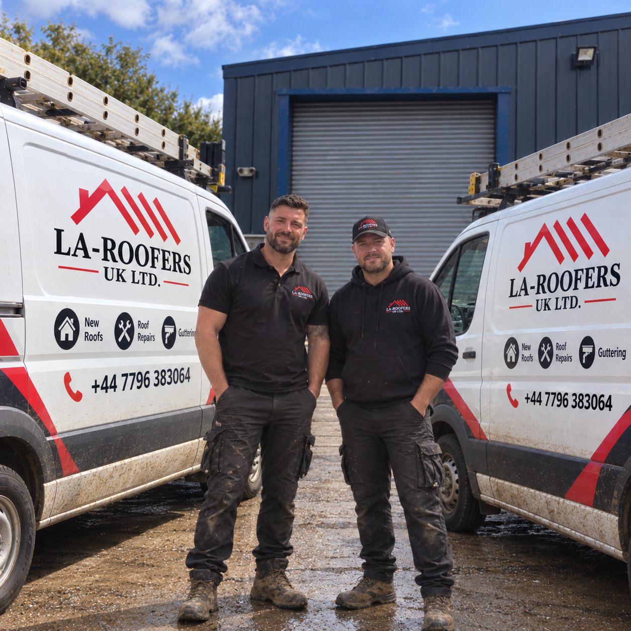 Luke, owner of LA Roofers UK LTD