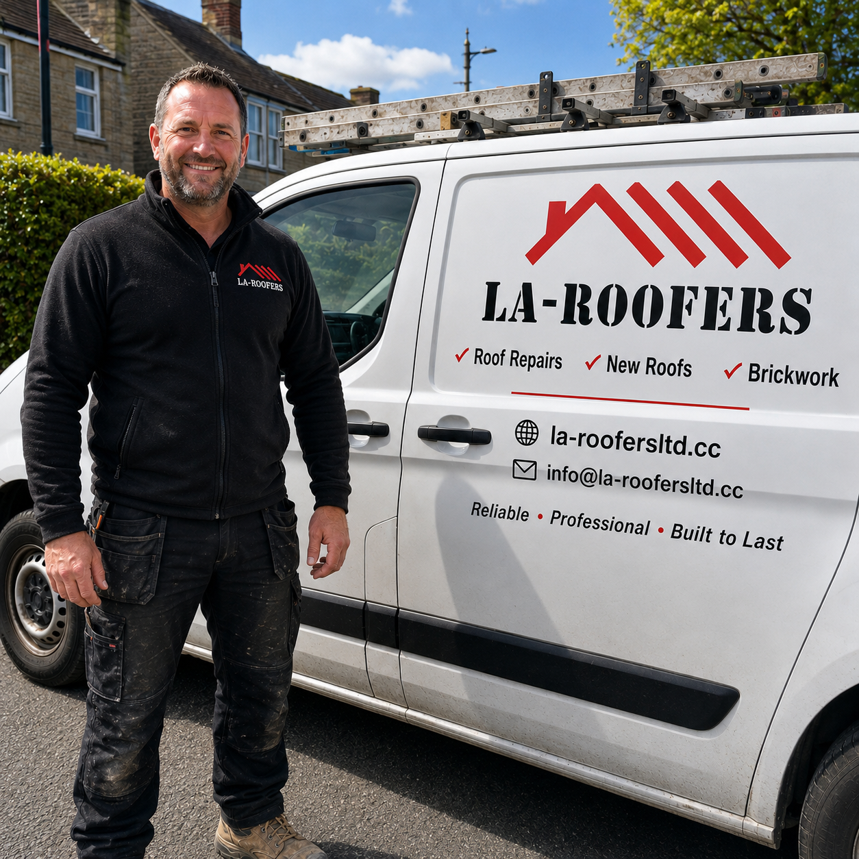 Alan, owner of LA Roofers Ltd.